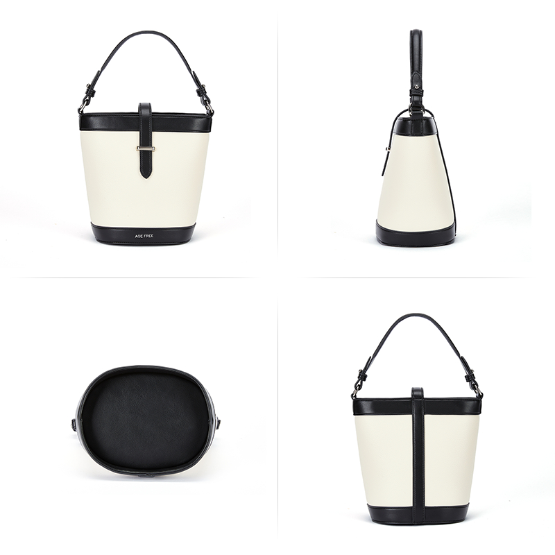 AGE FREE Lisa Bag กระเป๋าทรงถัง กระเป๋าใต้วงแขนของผู้หญิงที่หรูหราอเนกประสงค์ อเนกประสงค์