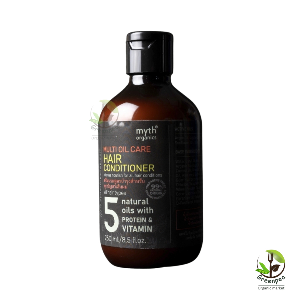 myth 5 Multi Oil Care Conditioner ครีมนวด สูตรบำรุงทุกปํญหาเส้นผม ขนาด 250 ml.จากน้ำมัน 5 ชนิด มิธ