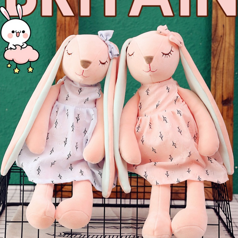 ตุ๊กตา ตุ๊กตากระต่ายเน่า ตุ๊กตากระต่าย กระต่ายหูยาว น่ารัก ตัวนุ่มน่ากอด ของเล่นสำหรับเด็ก ขนาด 35 ซม. ราคาถูก Rabbit