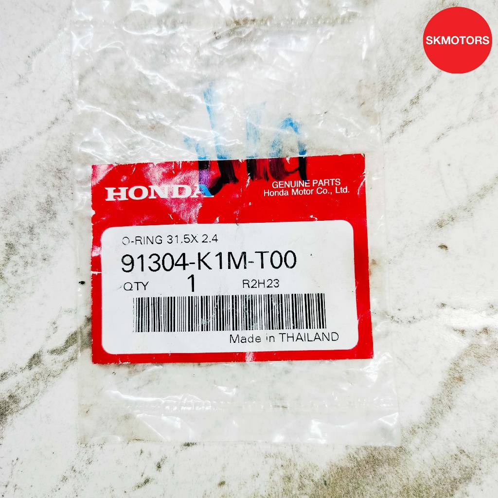 โอริง, 31.5x2.4 รหัส 91304-K1M-T00 สำหรับรถรุ่น HONDA WAVE110i 2021-2024, SUPER CUB 2021-2022, MSX G