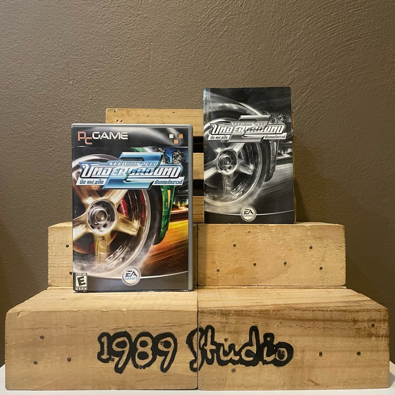 Need for speed Underground 2 : ลิขสิทธิ์แท้ กล่องภาษาไทย แผ่นเกมพีซี Pc