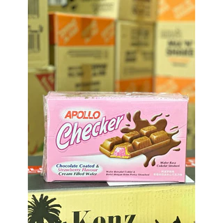 เวเฟอร์ apollo checker 1 กล่อง 24 ชิ้น
