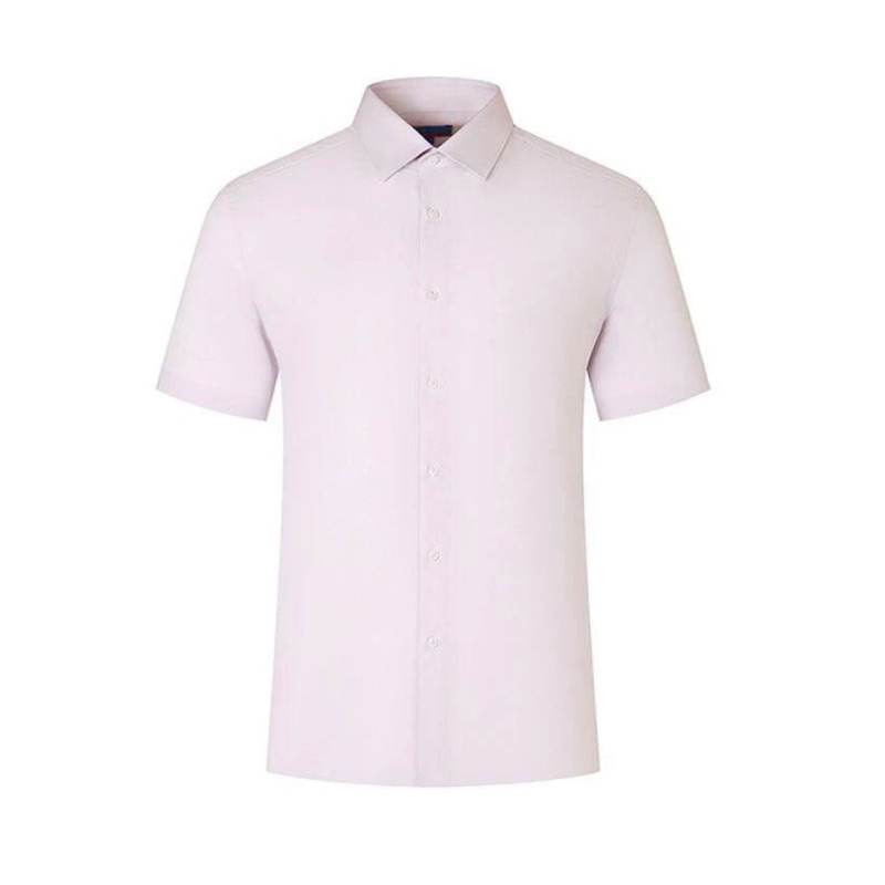 G2000 เสื้อเชิ้ตผู้ชายสีม่วงอ่อนแขนสั้นสำหรับใส่ทำงาน ทรง SMART FIT
