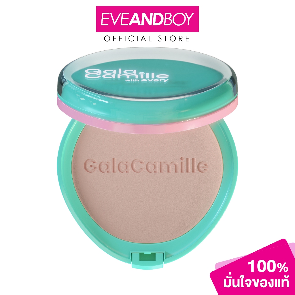 GALA CAMILLE - Rolly Pop Soft Matte Foundation Powder (10 g.) กาล่า กามิลเล่ โรลลี่ ป๊อป ซอฟท์ แมตต์ ฟาวน์เดชั่น พาวเดอร