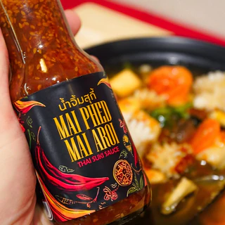 SUKI & BBQ Sauce 380g น้ำจิ้มสุกี้อร่อยมากเผ็ด รสชาติเป็นเอกลักษณ์ แบรนด์ "Mai Phed Mai Aroi"