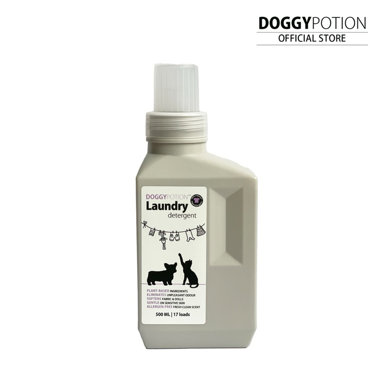 Doggy Potion Laundry Detergent 500ml น้ำยาซักผ้าสัตว์เลี้ยง 500มล