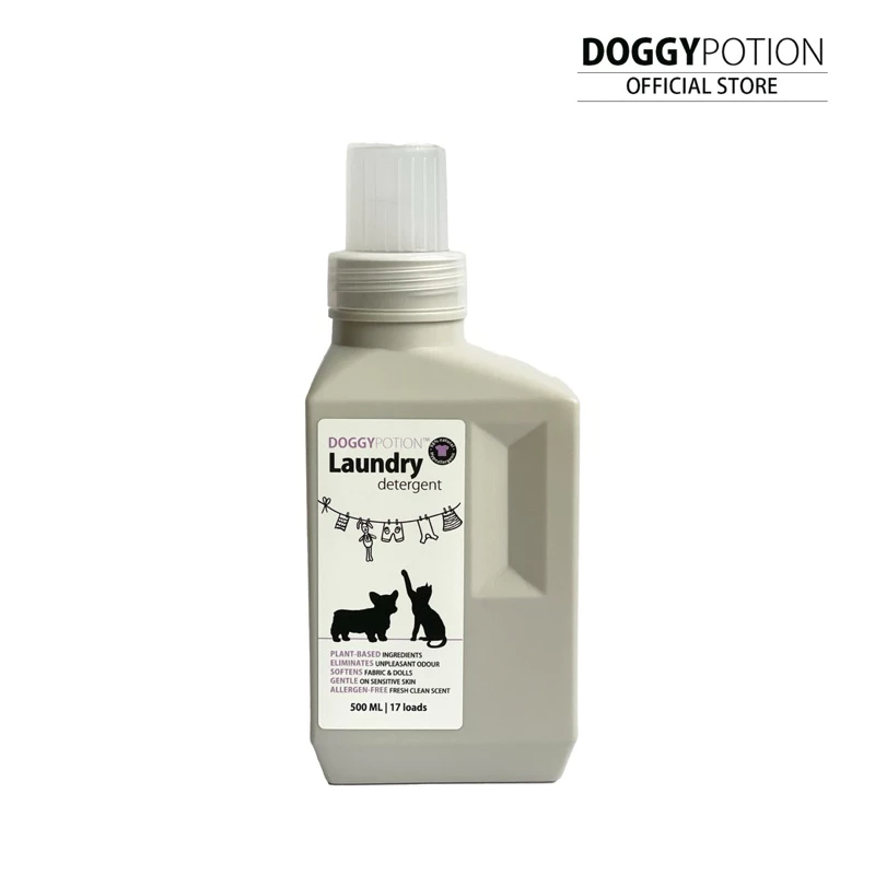 Doggy Potion Laundry Detergent 500ml น้ำยาซักผ้าสัตว์เลี้ยง 500มล