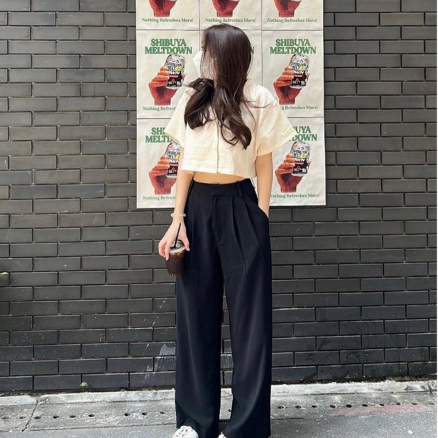 Wokeandwise Pants (พร้อมส่ง)