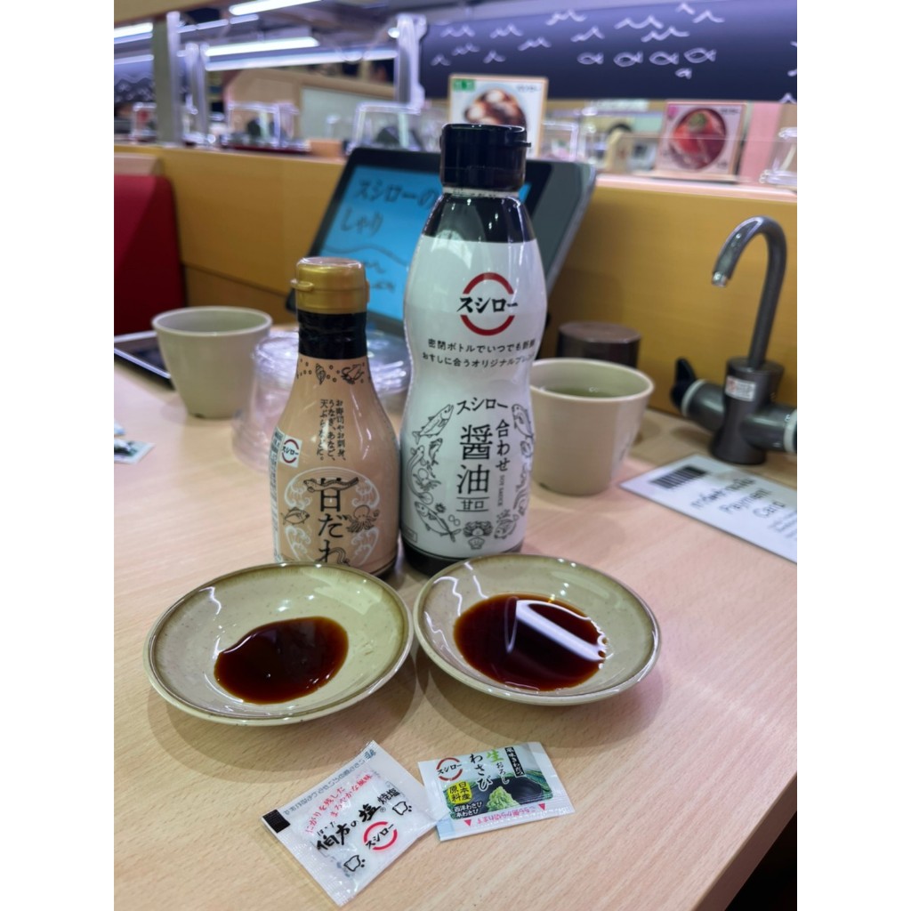 ✨พร้อมส่ง Sushiroโชยุและซอสหวาน✨