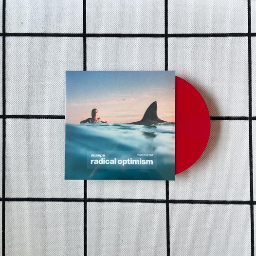 แผ่นเสียง Dua Lipa - RADICAL OPTIMISM red vinyl