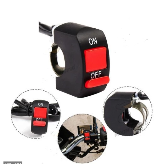 อะไหล่รถจักรยานยนต์ Universal ATV ไฟหน้า Assy Killer Switch อุปกรณ์สวิทช์ไฟ