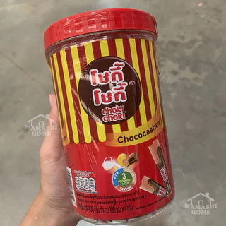 โชกี้โชกี้ ช็อกโกแลตแคชชิว แพ็ค 400 กรัม (100 ชิ้น/แพ็ค)