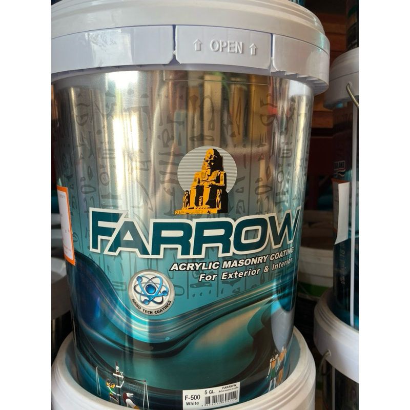 FARROWS สีอะคริลิค สำหรับทาภายนอก&ภายใน 9ลิตร 18ลิตร