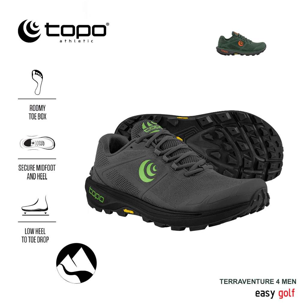 TOPO ATHLETIC  TRAIL TERRAVENTURE 4  MEN'S RUNNING SHOES  รองเท้ากีฬาวิ่งเทรลผู้ชาย