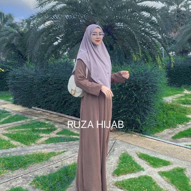 ชุดอาบาย่า Abya Basic ชุดเดรสมุสลิม เรียบหรู