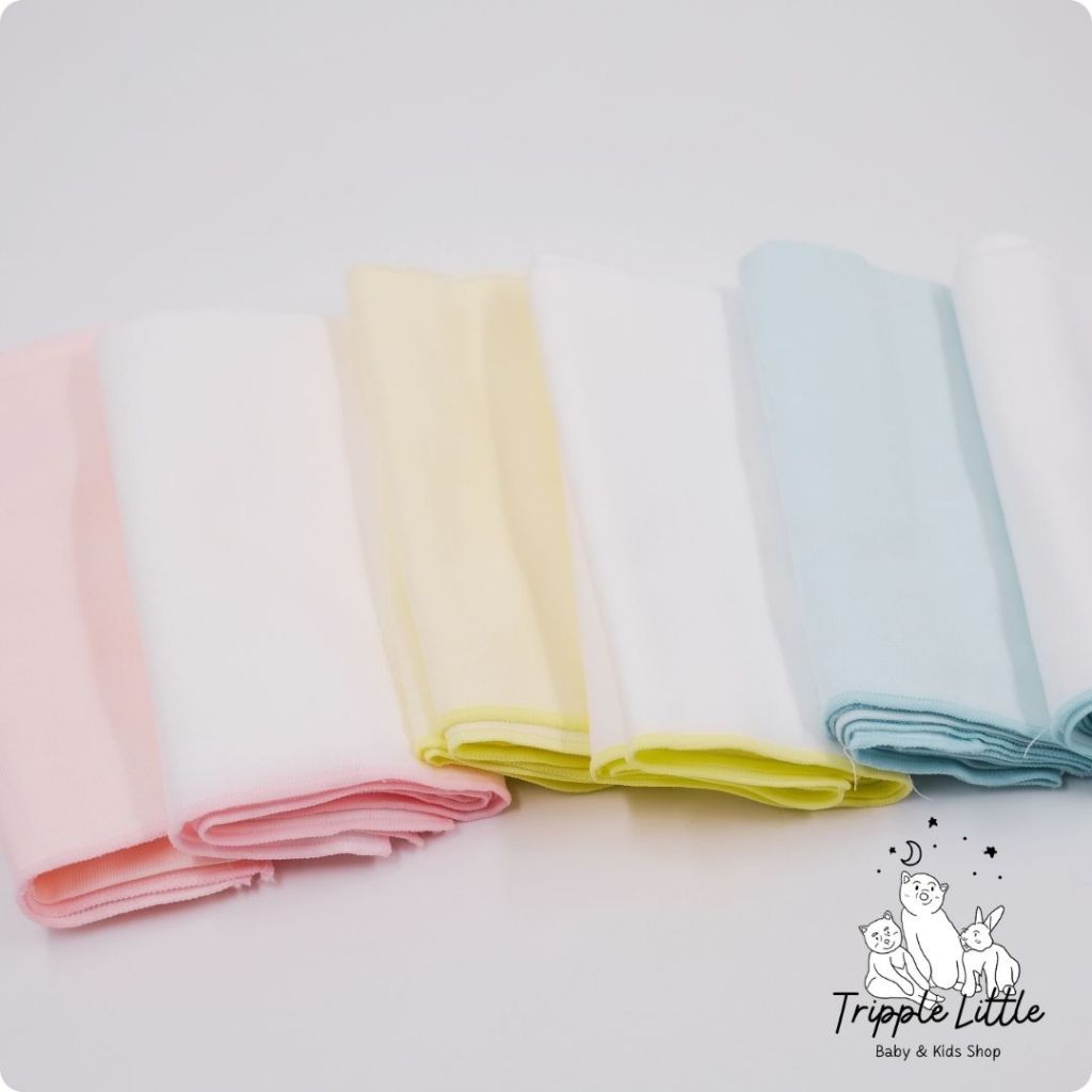 ผ้าอ้อม Cotton 100% ขนาด 27x27 นิ้ว