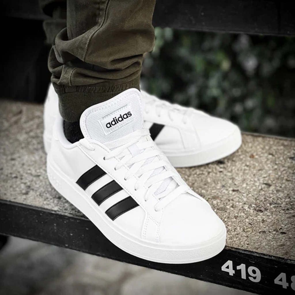 Adidas อาดิดาส รองเท้าผ้าใบ รองเท้าลำลอง M Grand Court Base 2.0 GW9250 (2100)