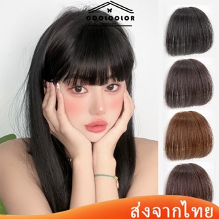 ในไทย💖วิกผมหน้าม้าแบบกิ๊บไหมนิ่มไม่เงามองไม่เห็นเป็นธรรมชาติ…