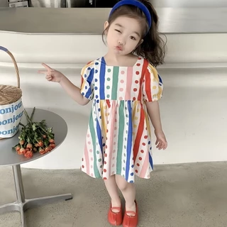 Beryl kids🌸ชุดเซ็ทเด็ก แฟชั่น🎀สไตล์ใหม่สำหรับเด็กชายและเด็กหญิง กระโปรงน่ารัก เสื้อฮาวาย กางเกงชายหาด ใส่สบาย ฤดูร้อน