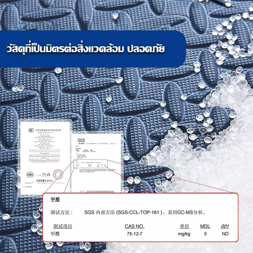 [ราคาสุดคุ้ม  ถูกที่สุด] แผ่นโฟมรองคลาน EVA💯% 30*30 ซม.เช็ดทำความสะอาดง่าย แผ่นกันกระแทกแถมมีขอบปิด thumbnail 6
