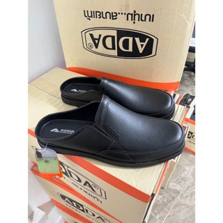 DEEDEETEE  รองเท้าเปิดส้นเเบบหนัง รองเท้าผู้ชาย ยางนิ่ม สวมใ…