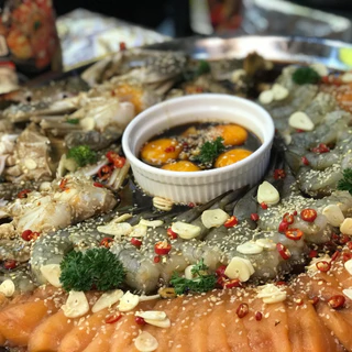 (มีฮาลาล) ซอสดอง สไตล์เกาหลี ขนาด 800 กรัม เพียวฟู้ดส์ ซอสสำหรับดองกุ้ง แซลม่อน ไข่