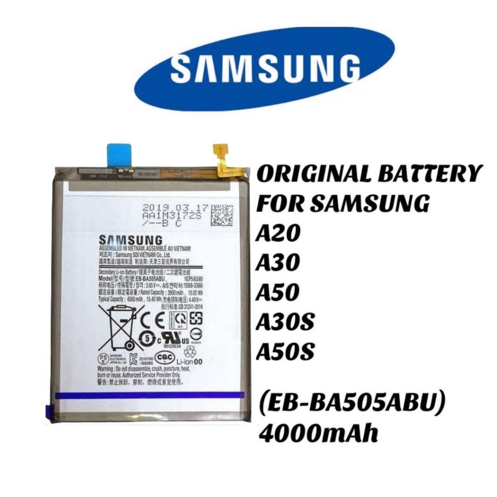 🔥ของแท้ซัมซุง SamsungA30s A50s A10/A750/A105f/A7(2018) Galaxy Battery  แบตA20 A30 A50 a50s a30s