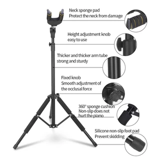 ขาตั้งกีต้าร์ Guitar Stand with Auto Lock System / ขาตั้งกีตาร์โปร่ง ไฟฟ้า เบส