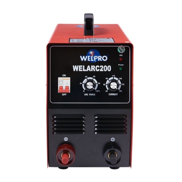 WELPRO หม้อเชื่อม รุ่น WELARC200 ตู้เชื่อมอินเวอร์เตอร์ Welpro  WELARC 200 เครื่องเชื่อมอินเวอร์เตอร์ ตู้เชื่่อม