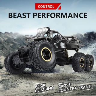 รถบังคับออฟโรด6ล้อ ไต่ภูเขา รถบังคับวิทยุ Rock Crawler 4WD รถไต่หิน 1:16 คละสี รถบังคับ รถบังคับวิทยุ รถไต่หิน
