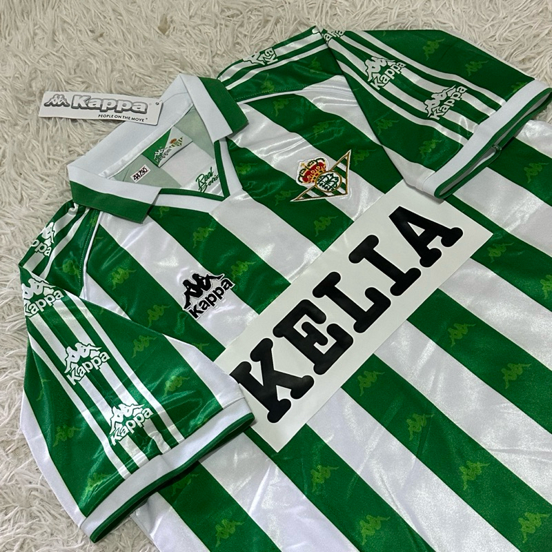 เสื้อบอลวินเทจ เรอัลเบติส1995-96(หายาก)มีตัวเดียวอก44/30สวยมาก