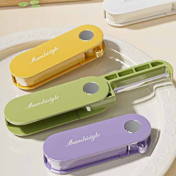 Sunflower66 มีดปอกผลไม้สแตนเลส มีดปอกอเนกประสงค์ พับได้ & พกพาได้ พร้อมส่ง