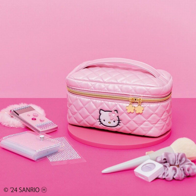 กระเป๋าใส่เครื่องสำอางค์ Hello Kitty 50th Anniversary 🇯🇵