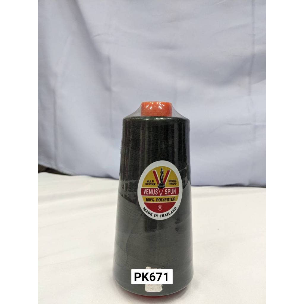 ด้ายเย็บผ้าวีนัส หลอดใหญ่ CMPเบอร์ 60 แกนส้ม 270g  เย็บคุณภาพดี