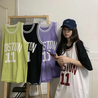 aililai1688เสื้อบาส แขนกุด เสื้อกีฬาเบอร์ 11 เนื้อผ้าดี ใส่ส…