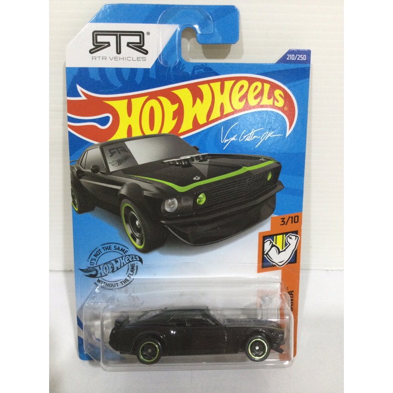 Hotwheels ‘69 Ford Mustang Boss 302 สีดำดุ งานปีเก่า 2020 อ่านรายละเอียดก่อนนะครับ