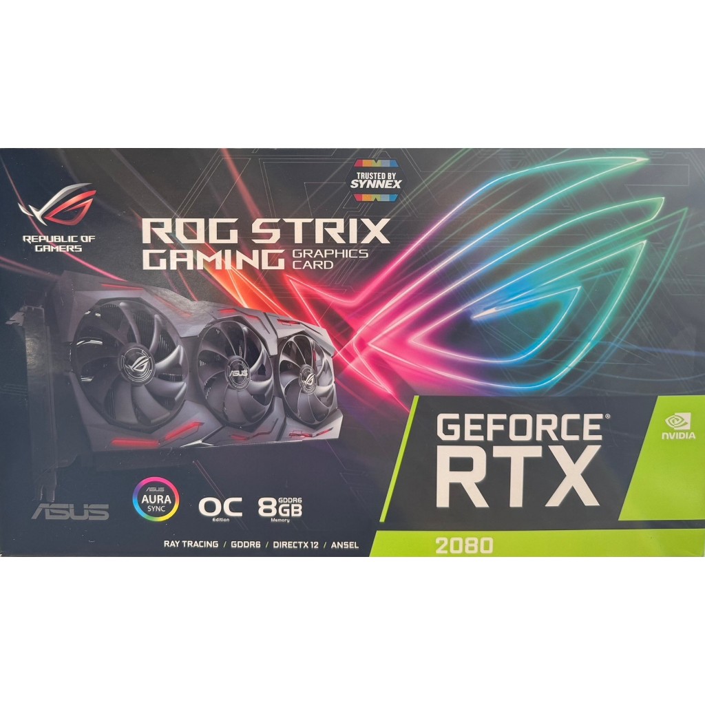 VGA (การ์ดจอ) RTX 2080, 2080S, 2080TI, 2070S 8GB DDR6 หลากหลายรุ่น