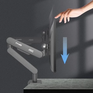 ขาตั้งจอ AOC AM400 Series Single Desk Monitor Arm for monitors from 17" to 34" รองรับน้ำหนัก 2-9kg - รับประกัน 3 ปี