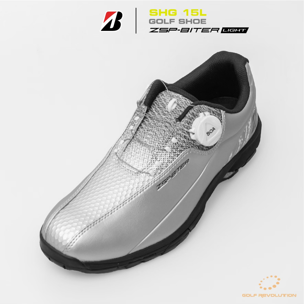 Bridgestone รองเท้ากอล์ฟ รุ่น ZSP-BITER LIGHT Golf Shoes SHG15L SV (Silver)