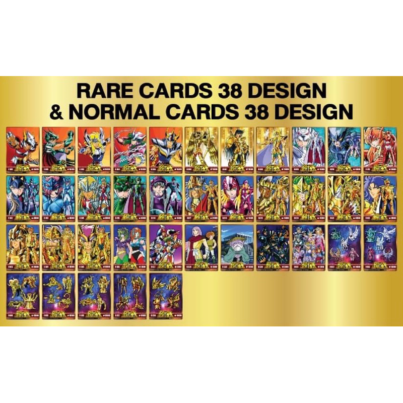 Animate Collection Cards Saint Seiya Rare Cards &amp; Normal Card