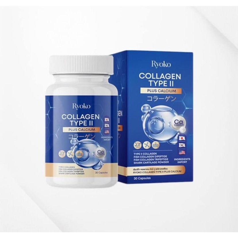 เรียลโกะ Ryoko Collagen Type || Plus Calcium  สารสกัดนำเข้าจากอมริกาเเละญี่ปุ่น กระดูก