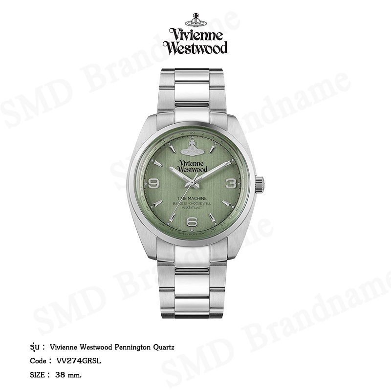 Vivienne Westwood นาฬิกาข้อมือ รุ่น Vivienne Westwood Pennington Quartz Code: VV274GRSL