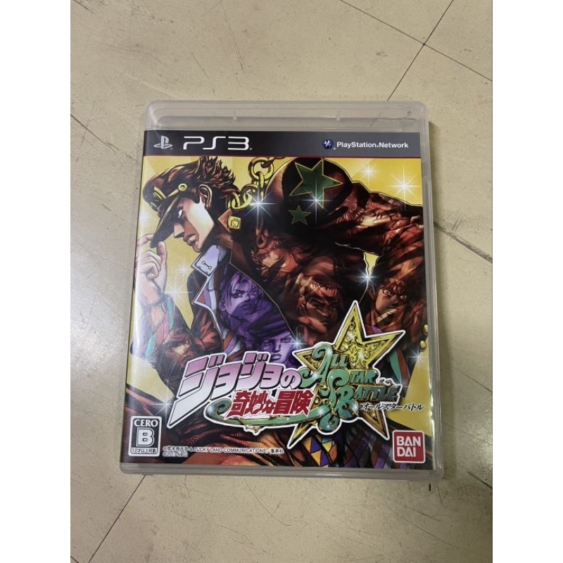 แผ่นเกมส์ jojo Ps3เกมส์ jojo Ps3