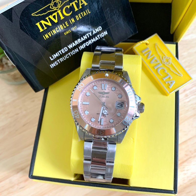 [[พร้อมส่ง📦แท้💯%]] Invicta WomenS Pro Diver 43546 Quartz Watch