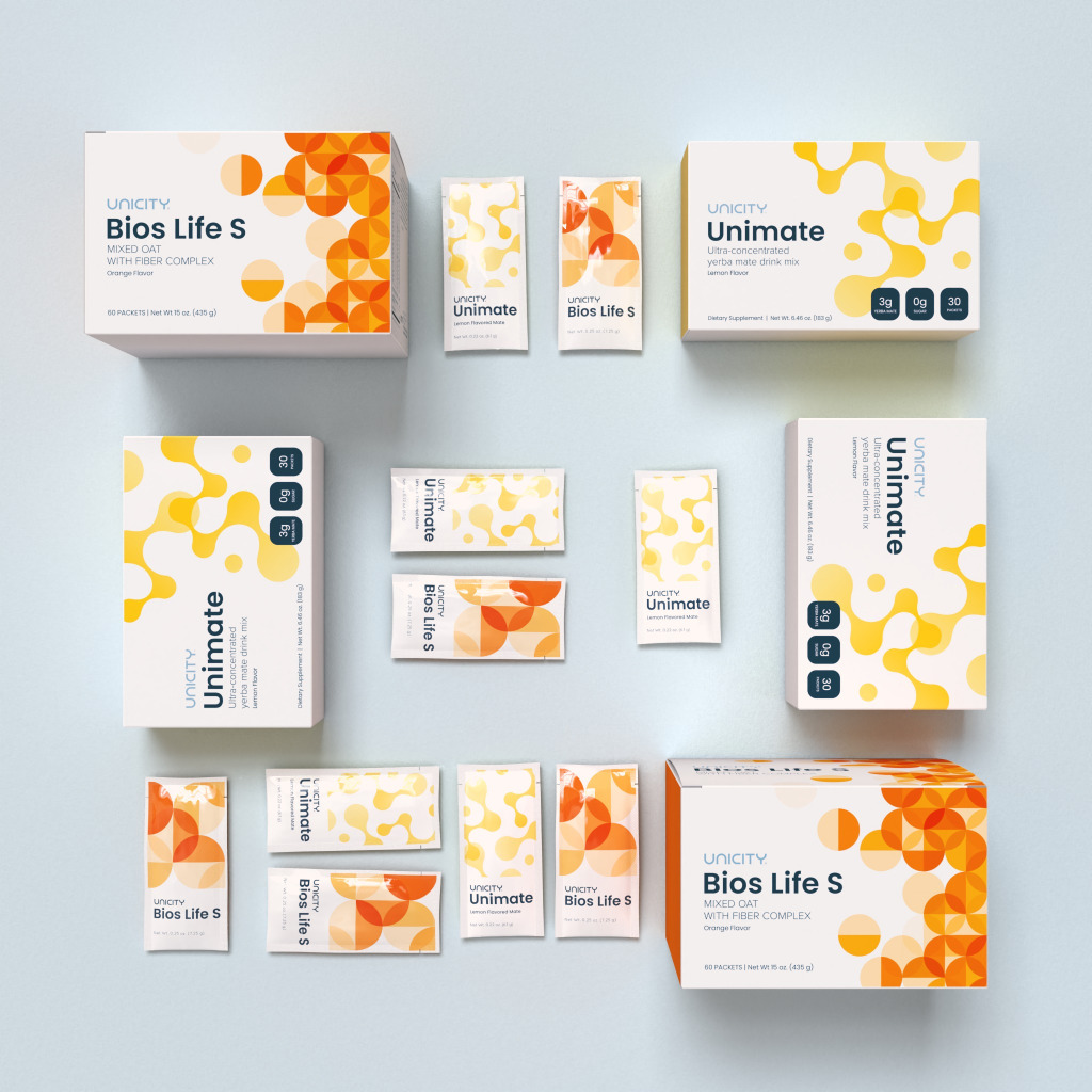 [คุมน้ำหนัก คุมเบาหวาน]Feel great prowellness unisity ประกอบด้วย Unimate Lemon และ Bios Life S