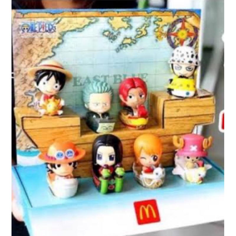 Happy Meal One Piece Mc donald วันพีช