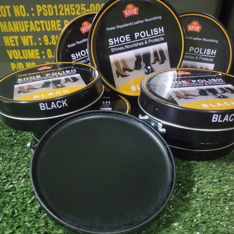 กี่วี่ดำขี้พึ่งแท้ขัดเงาอย่างดีขนาด100ml SHOE  POLISH