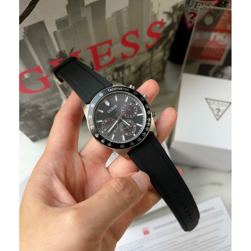 นาฬิกาGuess GW0332G1 ALTITUDE BLACK