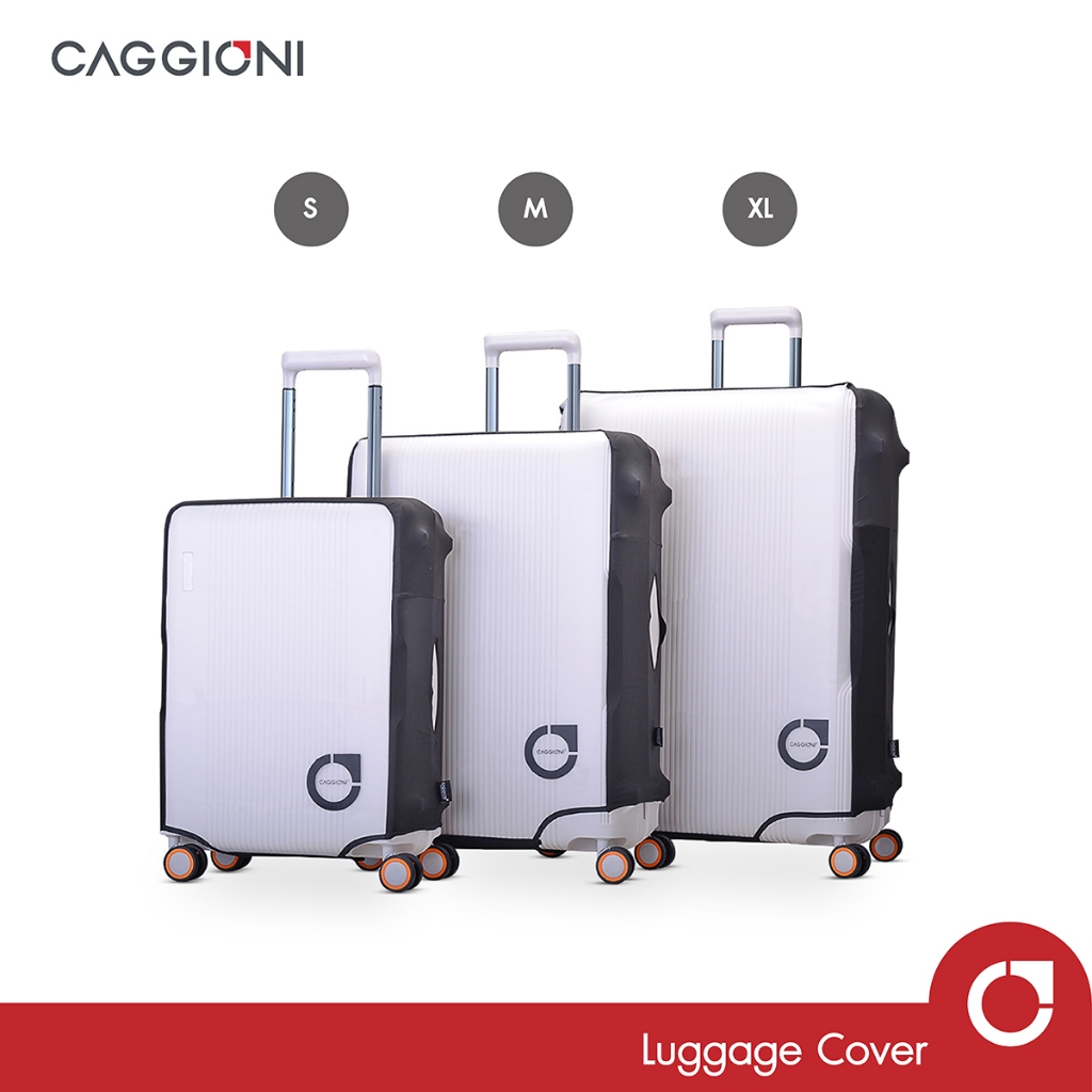 CAGGIONI ผ้าคลุมกระเป๋าเดินทางแบบใส  TPU Clear Cover (C2304)