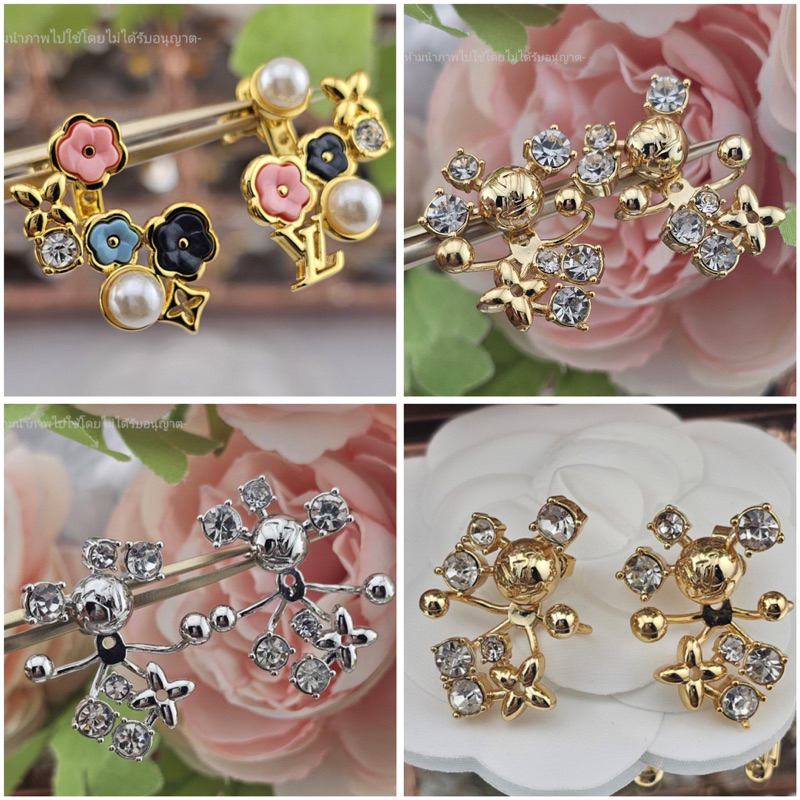 ต่างหูLV งานสวย งานคุณภาพVIP งานเทียบงานสวยเป๊ะ ส่งจากไทย🇹🇭